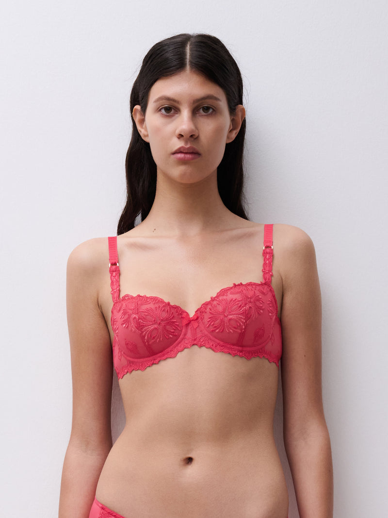 Chantelle - Champs Élysées Half Cup Balcony Bra | Sweet Velvet