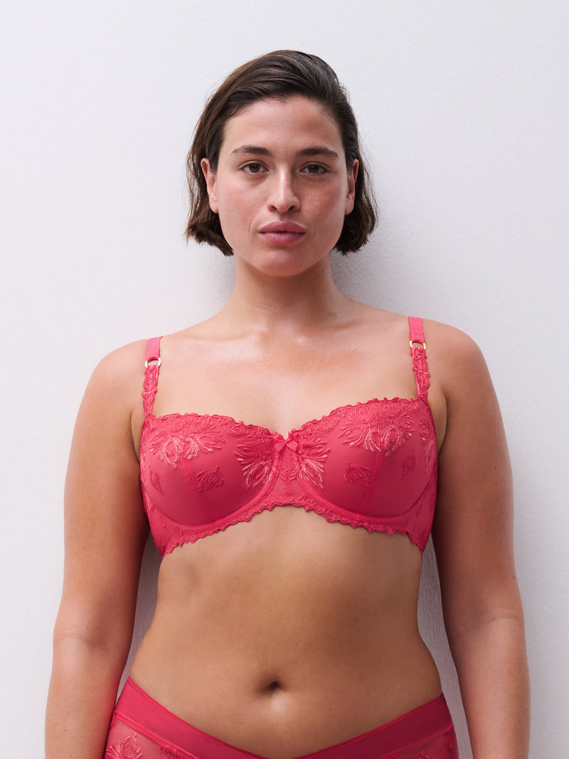 Chantelle - Champs Élysées Half Cup Balcony Bra | Sweet Velvet
