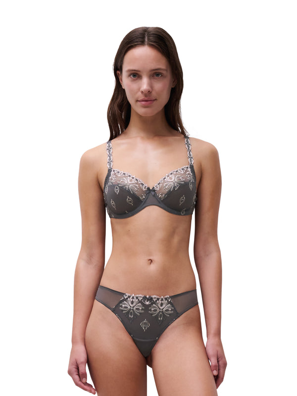 Chantelle - Champs Élysées Half Cup Balcony Bra | Blushed Ash