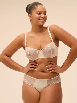 Simone Perele - Delice Half Cup Bra | Beige Topaz