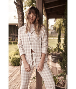 Gingerlilly -   Check Brushed Cotton PJ