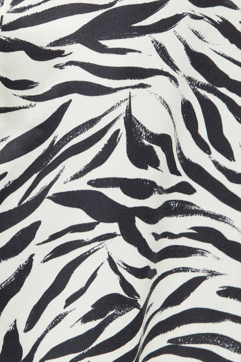 Ginia - Zafina Long Pant | Zebra Print