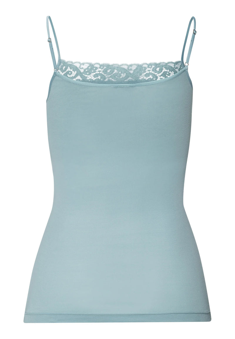 Hanro - Cotton Seamless Spaghetti  Singlet