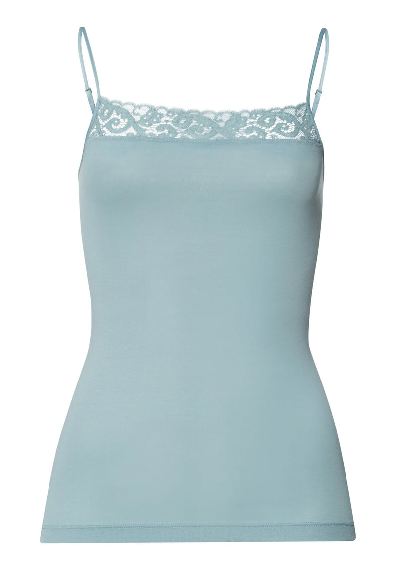 Hanro - Cotton Seamless Spaghetti  Singlet