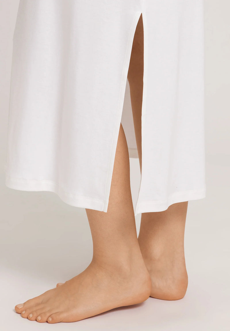 Hanro - Kalea Nw-Long Sleeve Nightdress 130cm | Off White