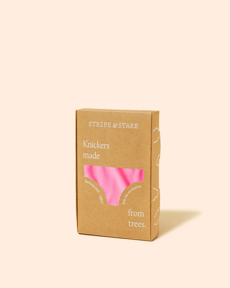 Stripe & Stare - The Original Knicker | Hot Pink