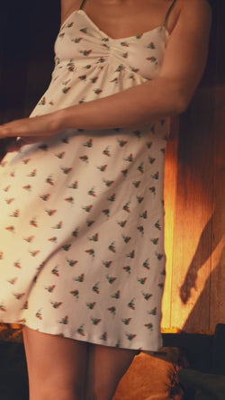 Bimby & Roy - Short Cotton Nightie | Citrus