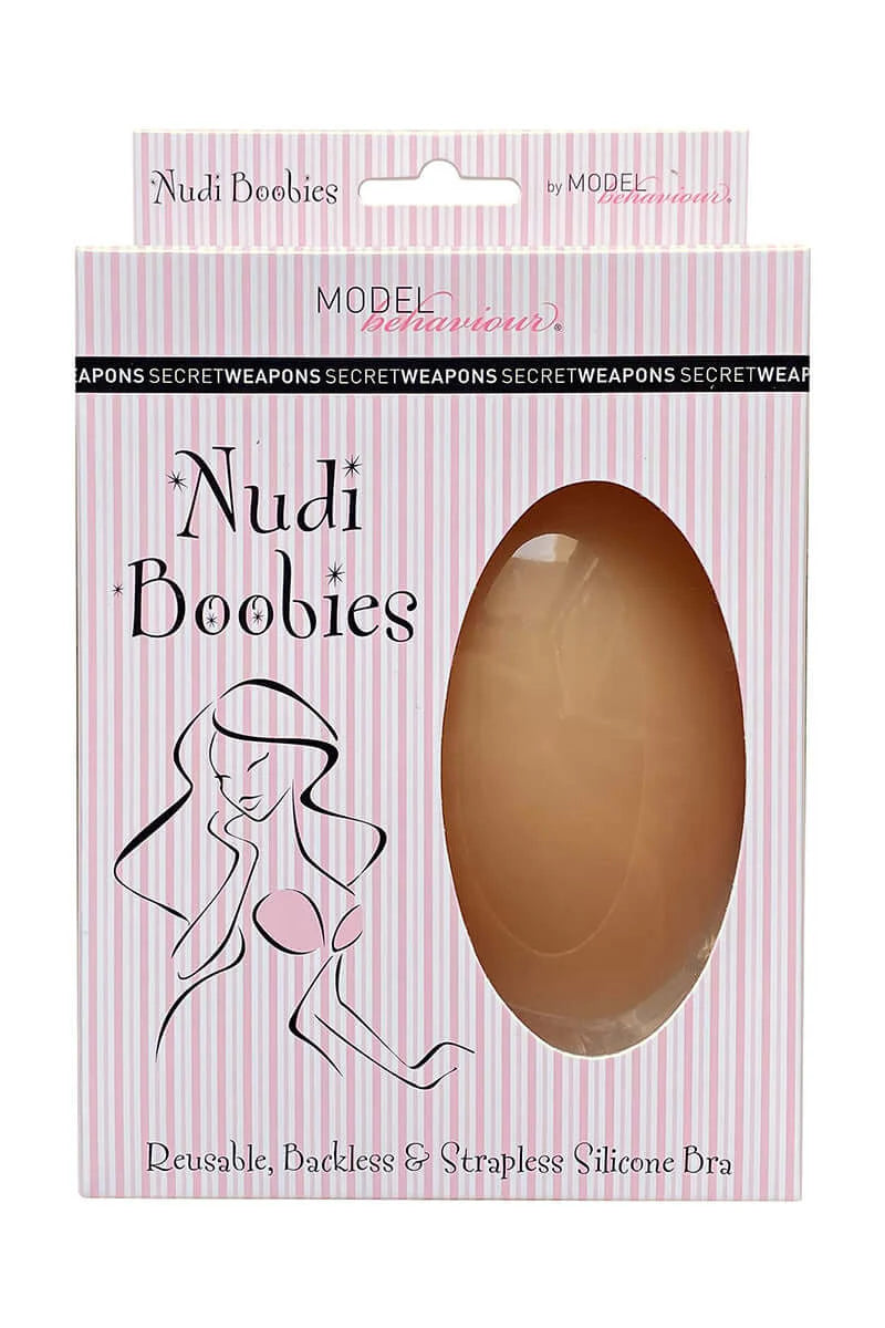 Secret Weapon - Nudi Boobies Silicone Bra