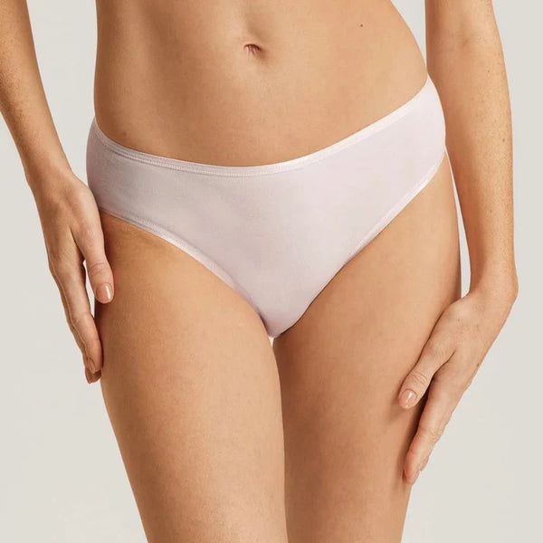 Hanro - Cotton Seamless Midi Brief | Honeydew