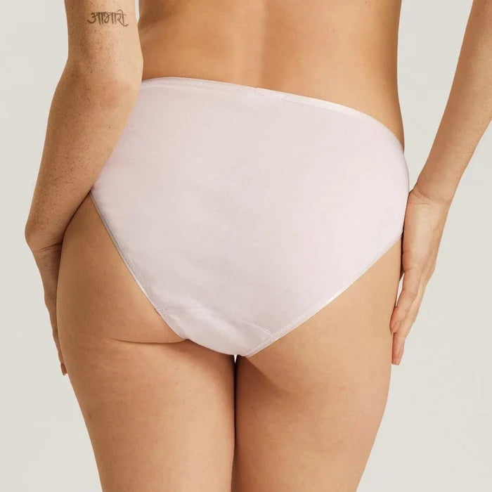 Hanro - Cotton Seamless Midi Brief | Honeydew