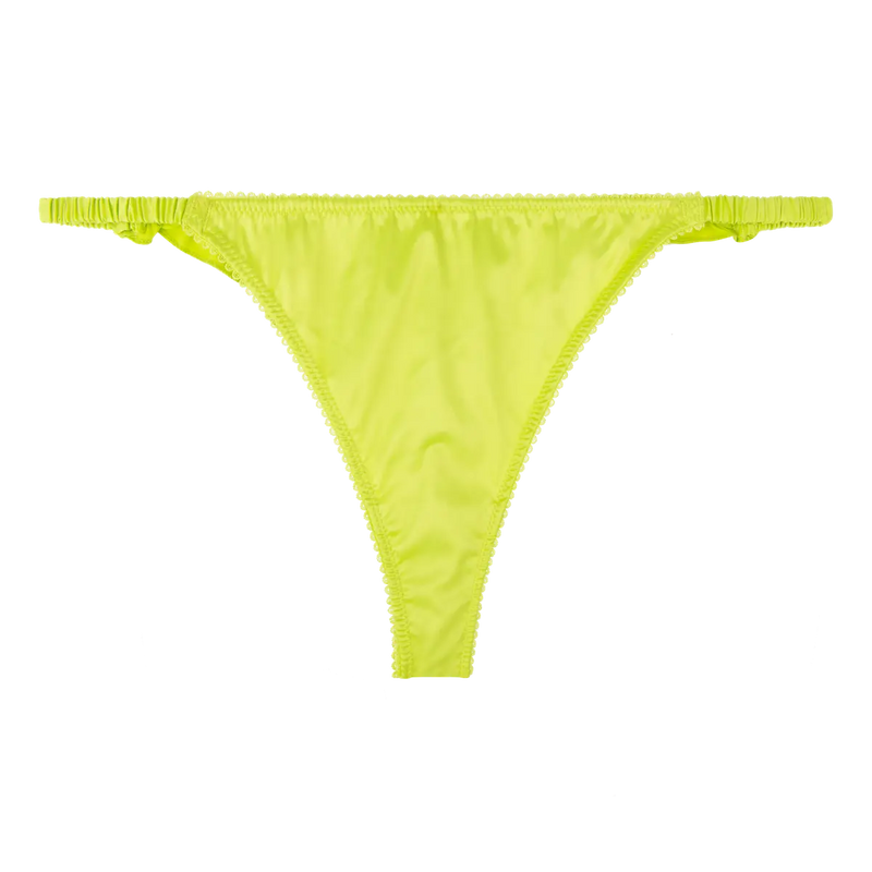 Love Stories - Lily Tanga Style String Brief | Lime