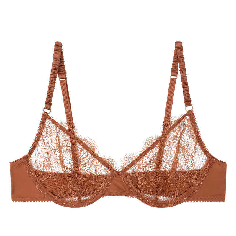 Love Stories - Romeo Elegant Wired  Bra | Brown