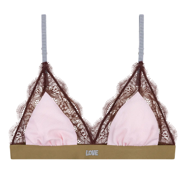 Love Stories - Love Lace Bralette  | Pink