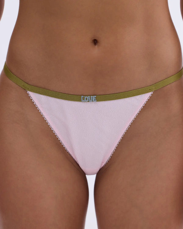 Love Stories - Charlotte Tanga Style Brief | Pink