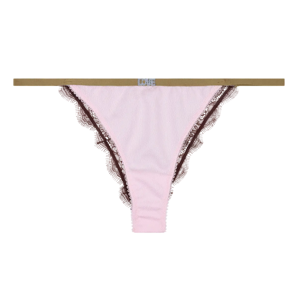 Love Stories - Charlotte Tanga Style Brief | Pink