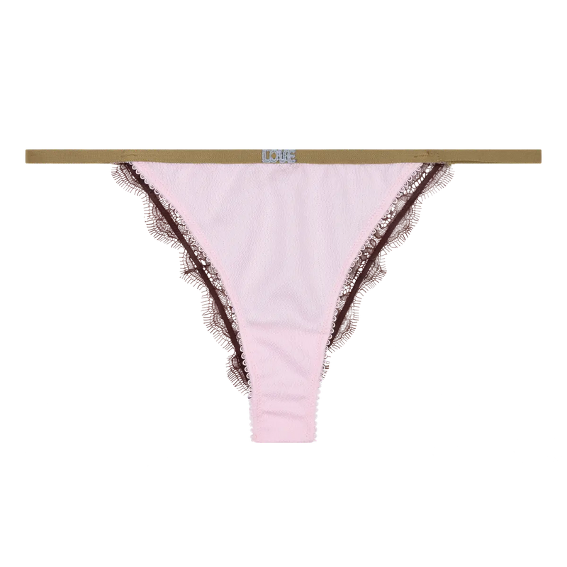 Love Stories - Charlotte Tanga Style Brief | Pink