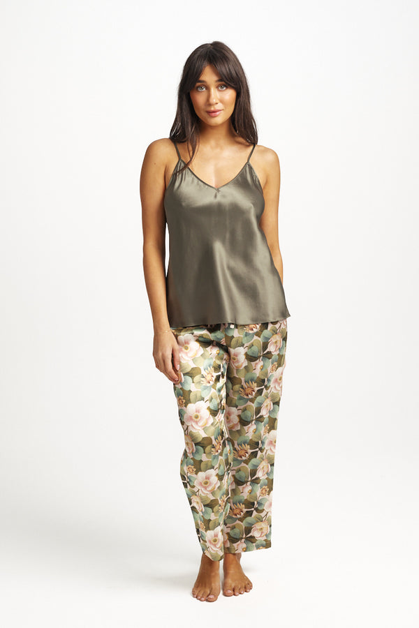 Love & Lustre - Silk Camisole | Olive