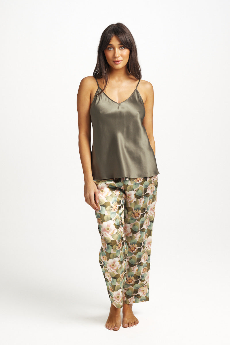 Love & Lustre - Silk Camisole | Olive