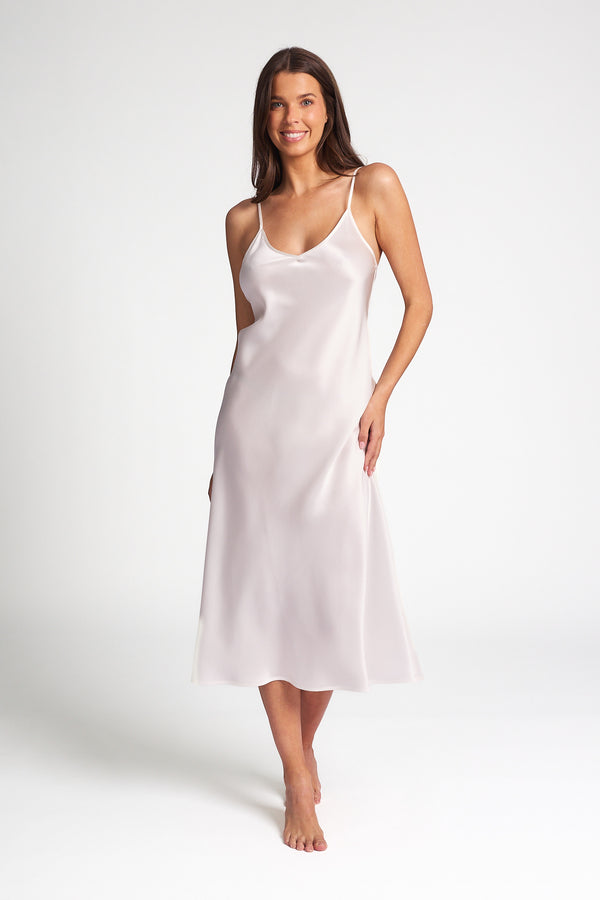 Love & Lustre - Silk 3/4 Chemise | Ivory