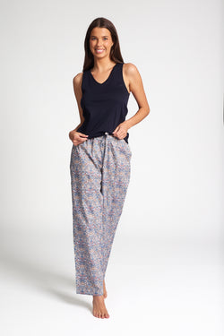 Love & Lustre - Liberty Tana Cotton PJ Pant | Strawberry Thief