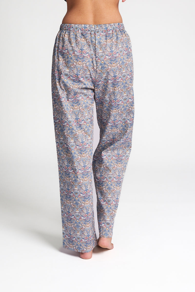 Love & Lustre - Liberty Tana Cotton PJ Pant | Strawberry Thief