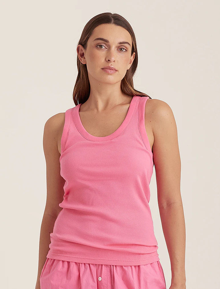 Papinelle - Milla Ribbed Shelf Bra Tank