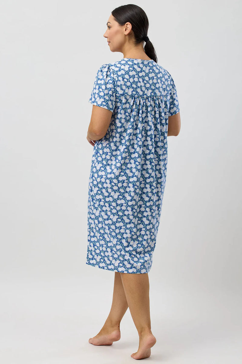 Schrank - Daisies Short Sleeve Cotton Nightie
