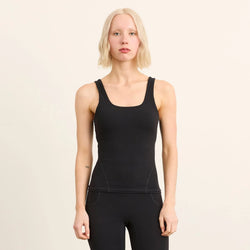 Paire - Women's BioFlex™ Twist Back Tank Top | Black