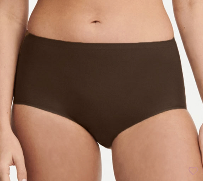 Chantelle SoftStretch HIGH WAIST LACE TRIM Brief One Size Seamless  Underwear