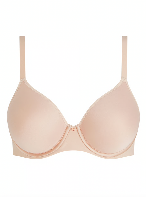 Chantelle - Comfort Chic Back Smoothing T Shirt  Bra | Soft Pink