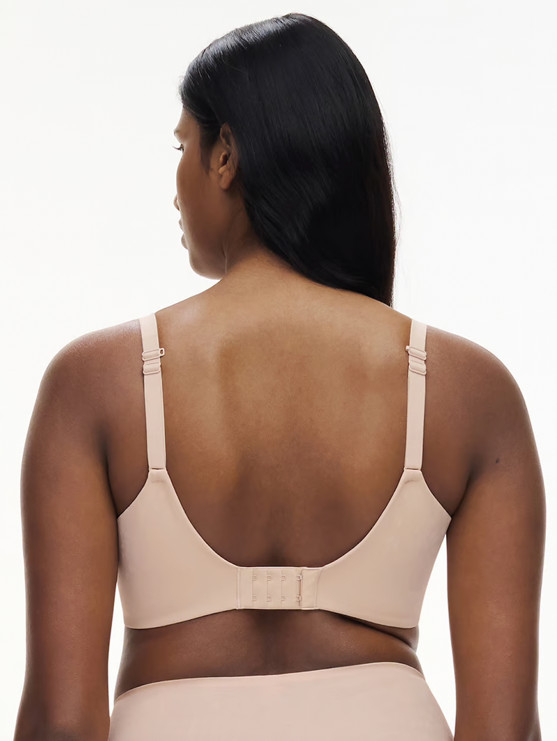 Chantelle - Comfort Chic Back Smoothing T Shirt  Bra | Soft Pink