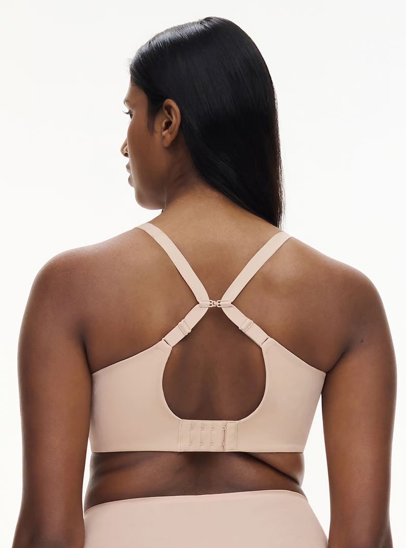 Chantelle - Comfort Chic Back Smoothing T Shirt  Bra | Soft Pink