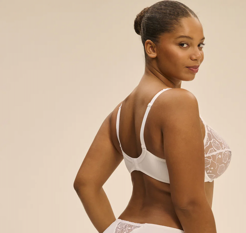 Simone Perele - Lumineuse Full Cup Control Bra|  Cyrstal White