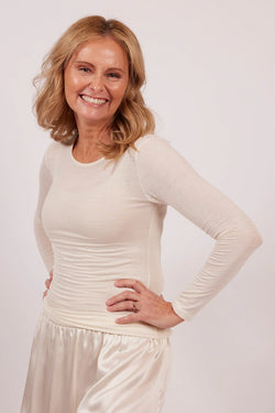 The Baseline - Modal Cashmere Long Sleeve Top