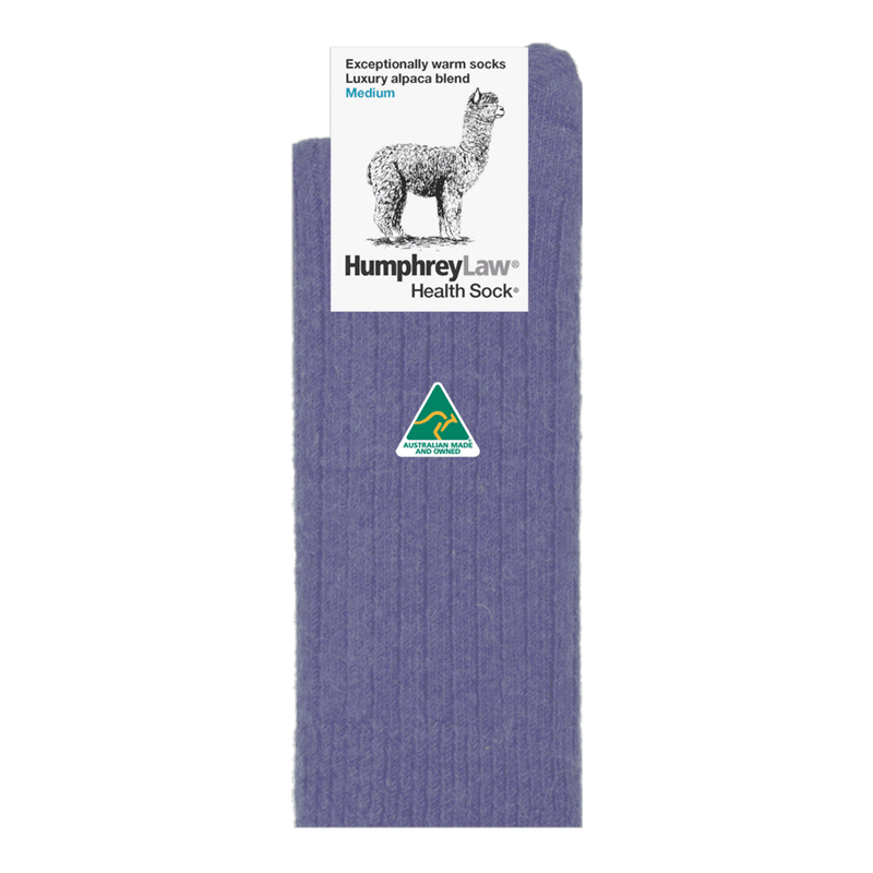 Humphrey Law - Exceptionally Warm Alpaca  Blend Health Sock
