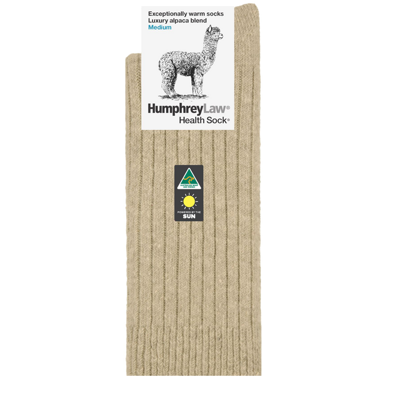 Humphrey Law - Exceptionally Warm Alpaca  Blend Health Sock