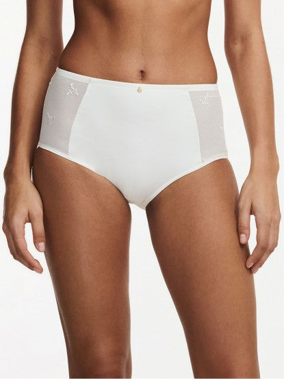 Chantelle - Every Curve High Waisted Support Brief | Milk