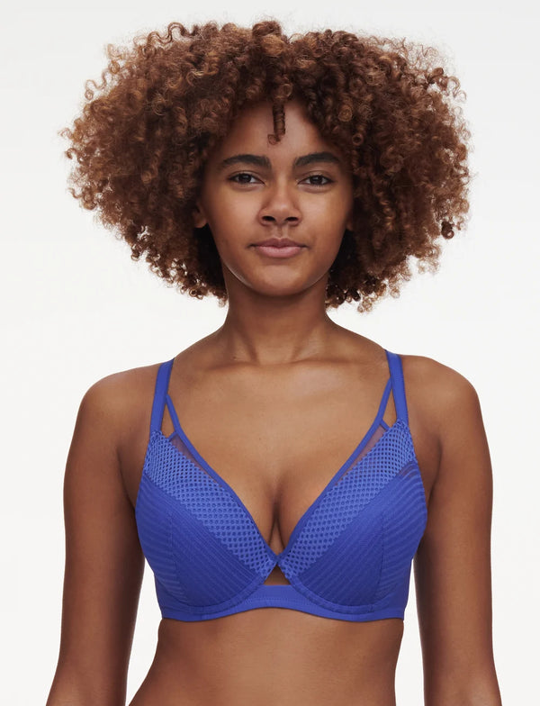 Chantelle Pulp - Play Plunge T Shirt Bra | Blue