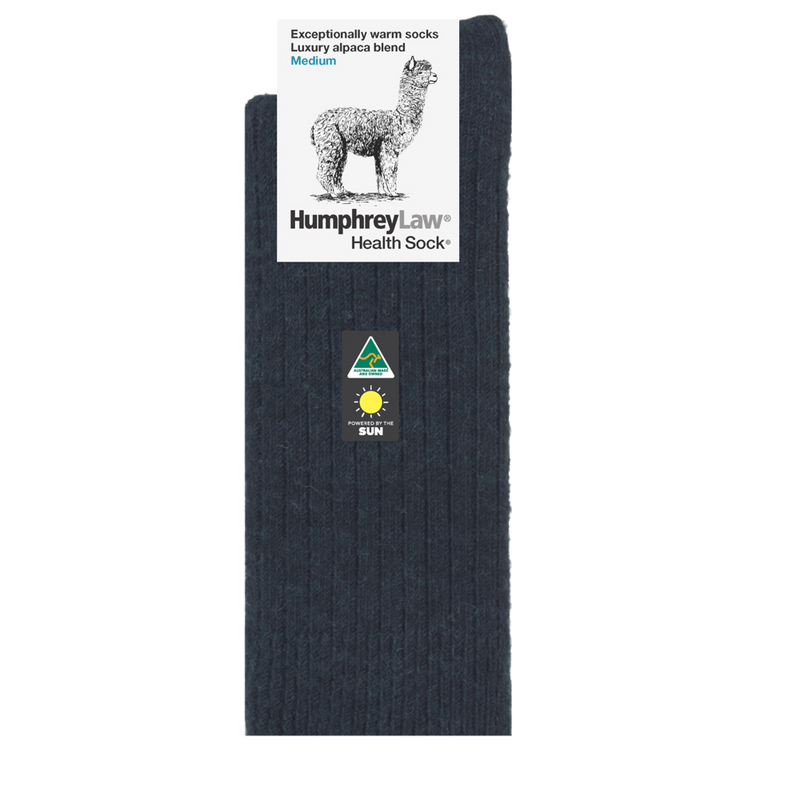 Humphrey Law - Exceptionally Warm Alpaca  Blend Health Sock
