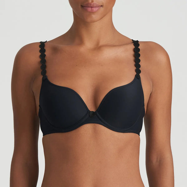 Marie Jo - Tom Padded  Heart Shaped Bra | Charcoal