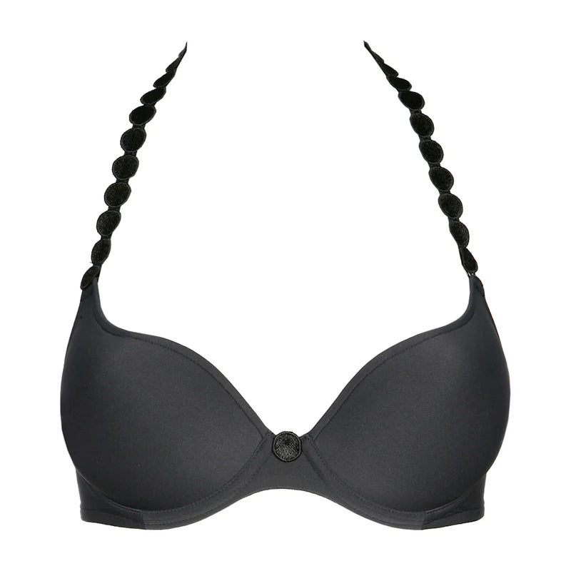 Marie Jo - Tom Padded  Heart Shaped Bra | Charcoal