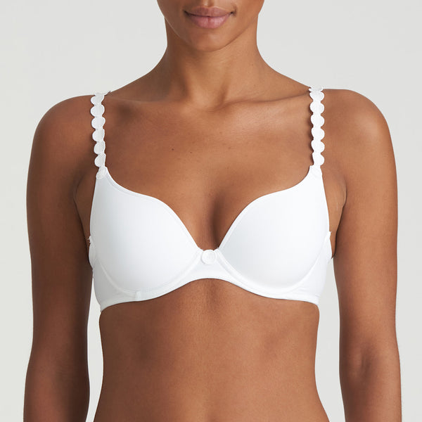 Marie Jo - Tom Padded Heart Shaped Bra | White