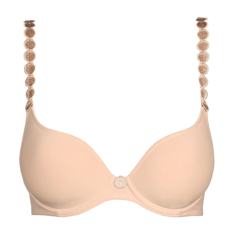 Marie Jo - Tom Padded Heart-shaped Bra | Caffe Latte