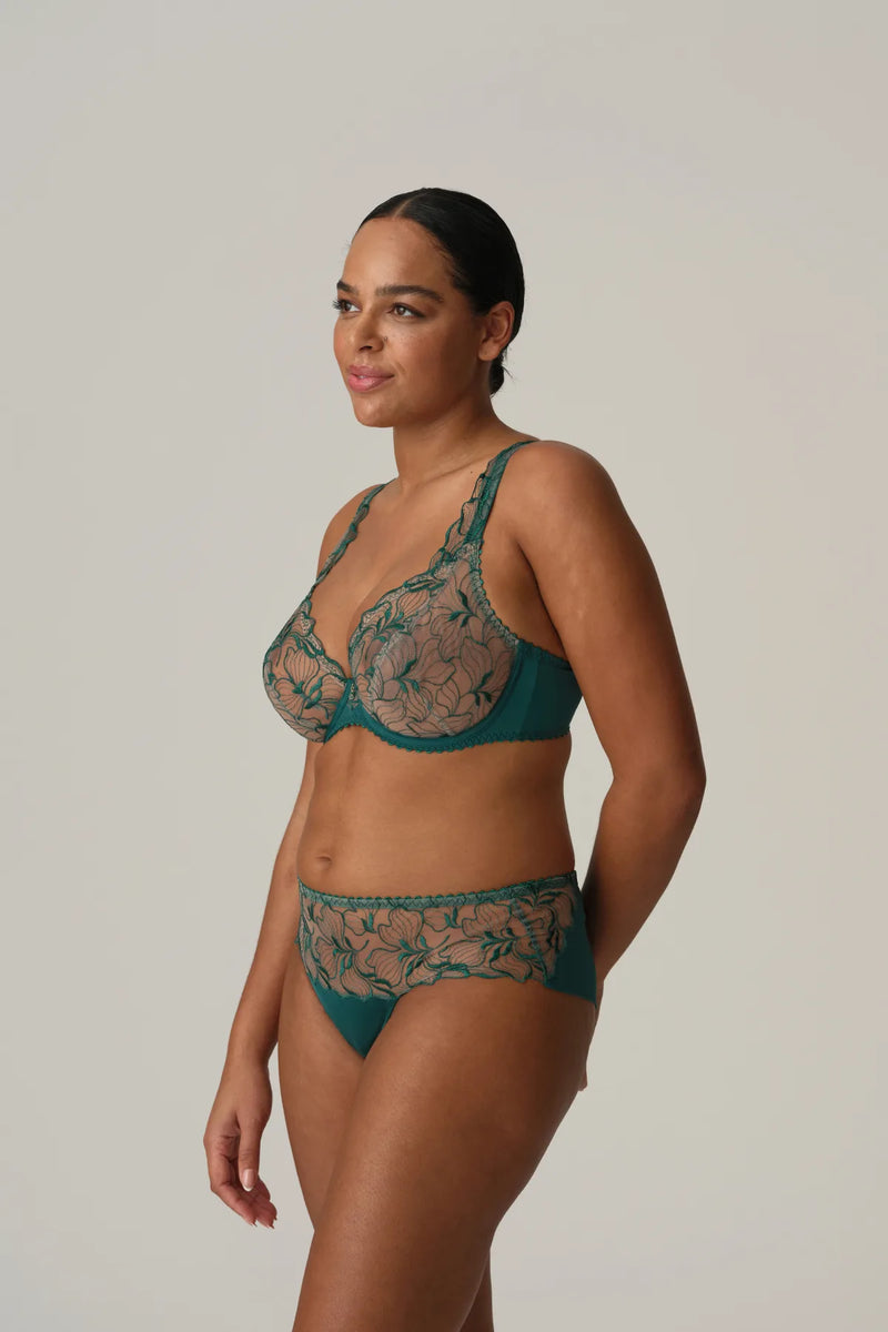 Prima Donna - Springdale Full Cup Plunge  Bra |Jasper Green