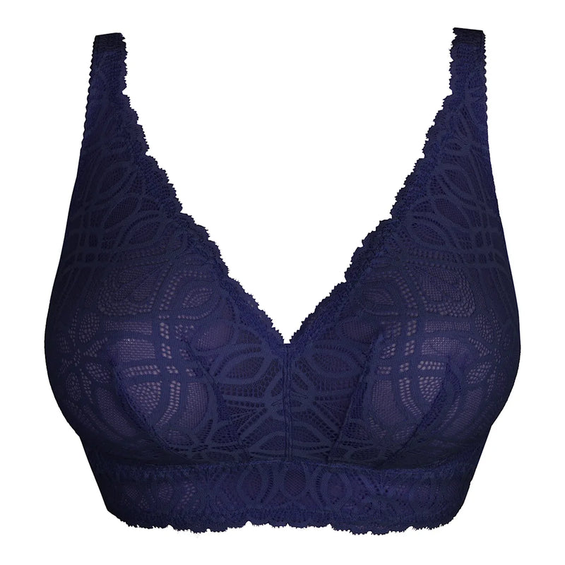 Prima Donna - Salerno Wirefree Supportive Bralette | Midnight Blue