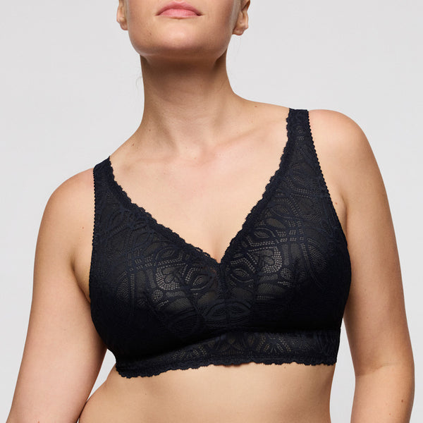 Prima Donna - Salerno Wirefree Supportive Bralette | Midnight Blue