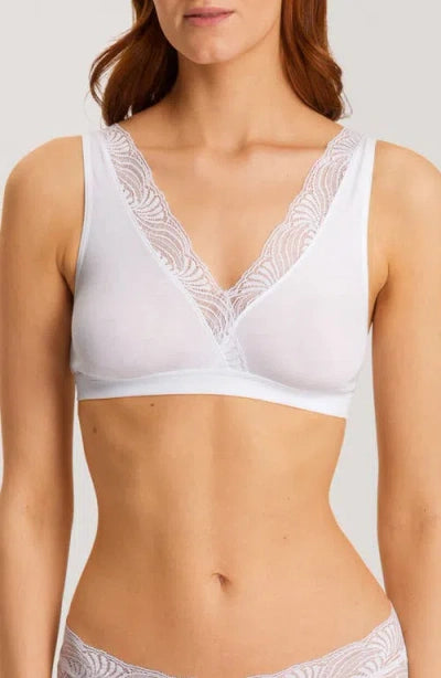 Hanro - Cotton Delight Soft Cup Bra | White