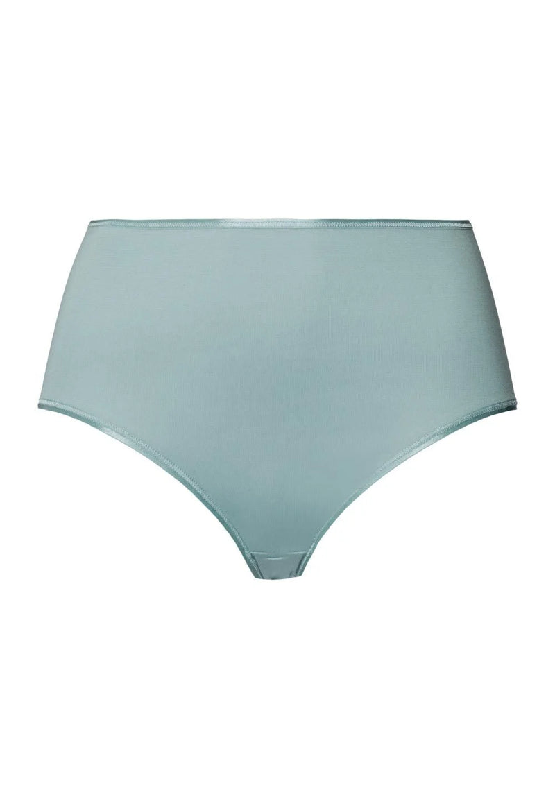 Hanro - Cotton  Seamless Maxi Brief | Tourmaline Blue