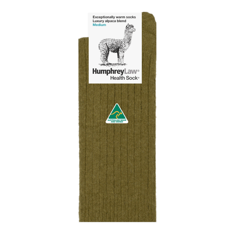 Humphrey Law - Exceptionally Warm Alpaca  Blend Health Sock