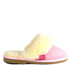 Uggs - Ladies Wool Scuff Slipper | Pink